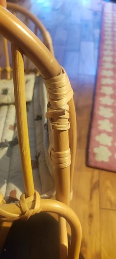 Bamboo Cot for doll  Bed for doll Fern Living Organic