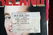 Republic of Ireland Soccer Match Programmes X 4