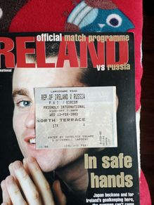 Republic of Ireland Soccer Match Programmes X 4