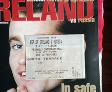 Republic of Ireland Soccer Programmes X 4