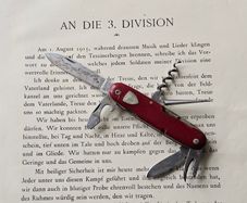WW2 era Wengerinox Officier Knife Swiss Army Knife Collectable 1940s for Upcycling