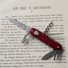 WW2 era Wengerinox Officier Knife Swiss Army Knife Collectable 1940s for Upcycling