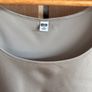 Uniqlo satin tank top pale green/ sage size M Image 2
