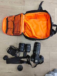 Canon 80d + 3 lens