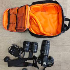 Canon 80d + 3 lens