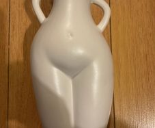 Womans Body Ceramic Vase Brand New