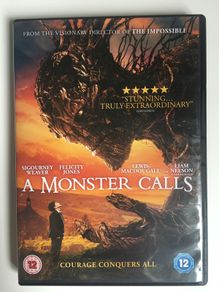 A Monster Calls [2012] Sigourney Weaver, Felicity Jones & Liam Neeson [Movie DVD]