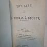 The Life of S. Thomas A Becket of Canterbury by Mrs. Hope (HQ709) Image 2