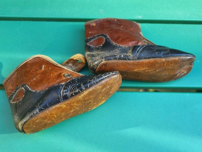 Antique baby boots