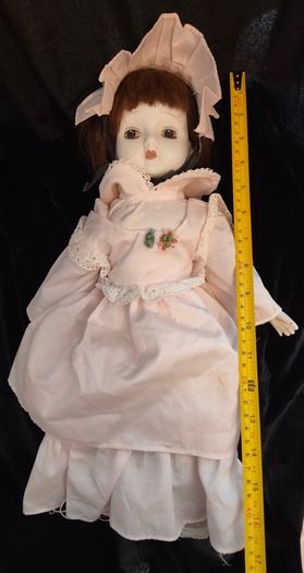 vintage porcelain doll