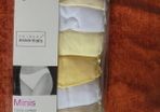 Pkt, of Ladies Mini Briefs for Sale