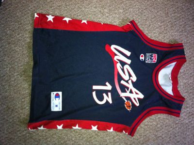 Vintage USA Olympic dream team Atlanta jersey