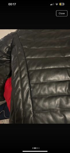 mens leather jacket river island