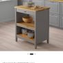 Ikea White kitchen island Image 3