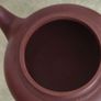 Purple Clay Teapot Cui Guoyun Signed Old Chinese Handmade Yixing Zisha Small Teapot . Image 8