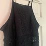 Papaya Black Lace Peplum Top Image 6