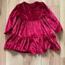 Red velvet Girls Dress 3-4years Image 2