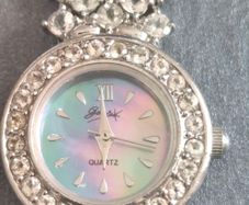 Sterling silver ladies watch