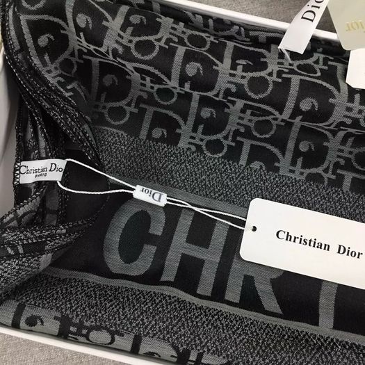 Silk blend scarf