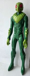 Kids green action hero figure