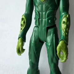 Kids green action hero figure