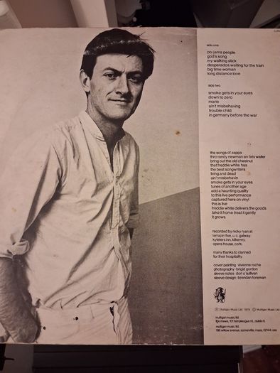 Freddie White - Live on Tour 1978 - IRISH PRESS