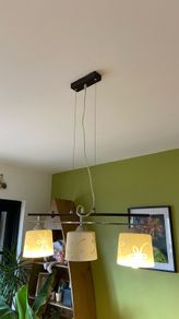 Over the table light that can be lovered down