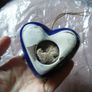 vintage heart shaped pomander Image 2