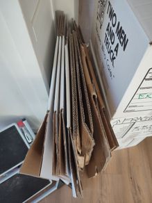 Cardboard boxes