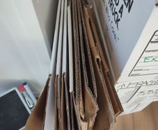 Cardboard boxes