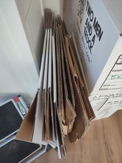 Cardboard boxes
