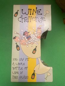 Giant Fun Wine Glass