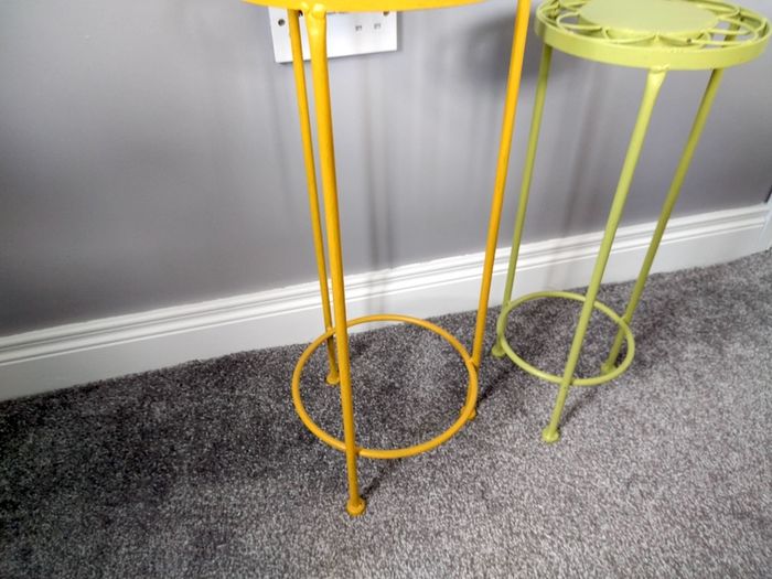 Steel Plant Stand Set of x2