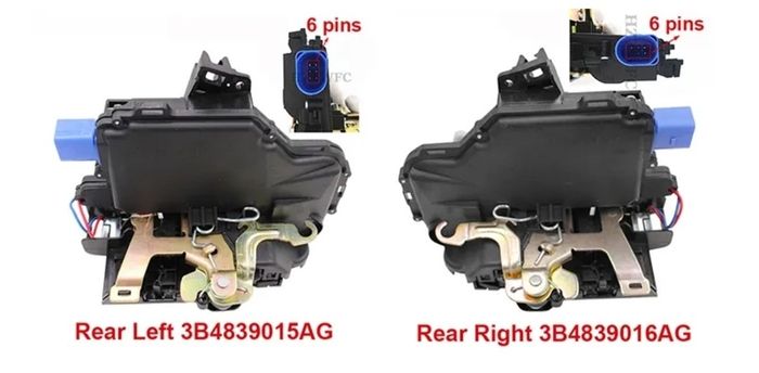 VW Skoda door locks