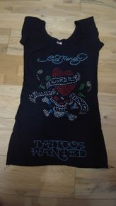 Ed Hardy Dress Tattooed Wings Antique