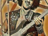 Phil Lynott Thin Lizzy Art Print New A3 Size