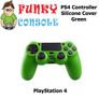 PlayStation 4 PS4 Controller Soft Protective Silicone Rubber Cover Case Green Image 2