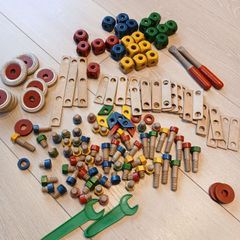 Vintage Building Blocks Lorenz Baufix