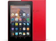 main image for ad Fire 7 Tablet with Alexa, 7" Display, 8 GB, Punch Red