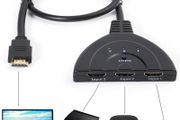 3 Port HDMI Switch 3 IN 1 OUT 1080P Hub Switcher Splitter Adapter Cable
