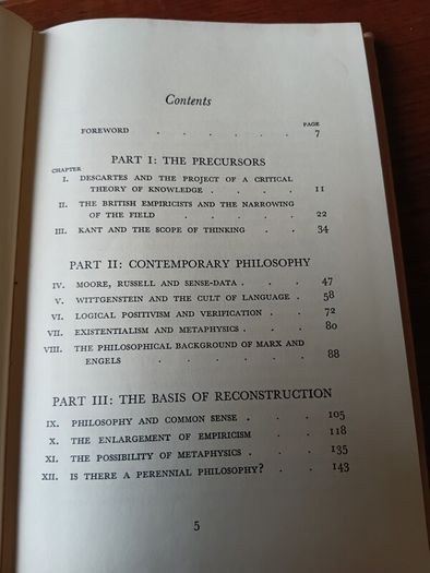 Crucial Problems of Modern Philosophy, 1957