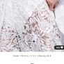 Bridal White Lace Suit Image 8