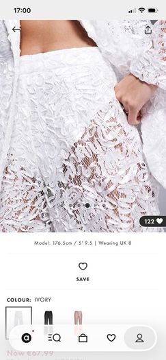 Bridal White Lace Suit