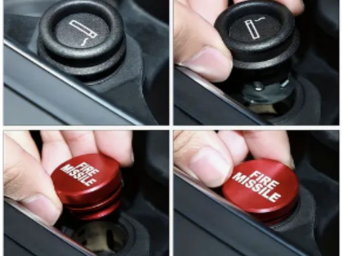 Car Cigarette Lighter Button