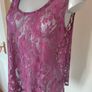 Next wardrobe essentials lace top size UK12/14 EU40/42 Perfect condition Postage included Image 3