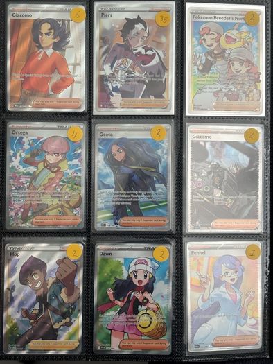 Pokemon Cards 99 Trainer Full Arts