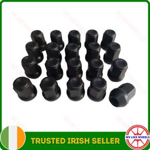 20 x New Wheel Black Nuts. Fit Suzuki, Subaru, Nissan (BB20) Delivery