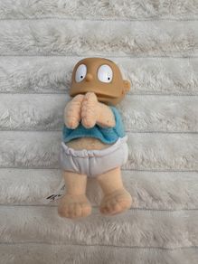 Burger King 1998 Rugrats Tommy Pickles Hugging clip on Plush approx. 4" Used Please see photos