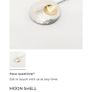 Martina Hamilton Sterling Silver and Gold plate necklace Image 6