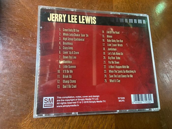 The Best of Jerry Lee Lewis CD Great Balls of Fire